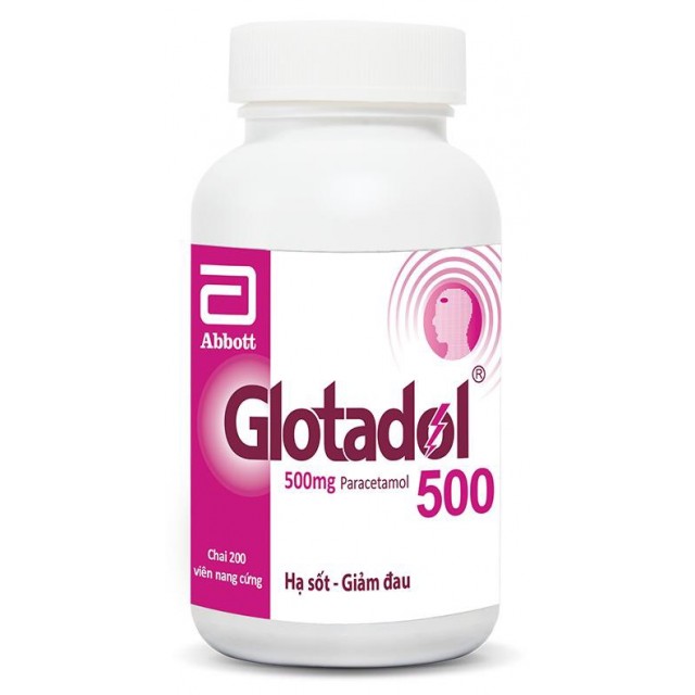 Glotadol 500 mg chai/200 viên