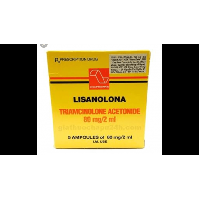 LISANOLONA 80 mg/2 ml