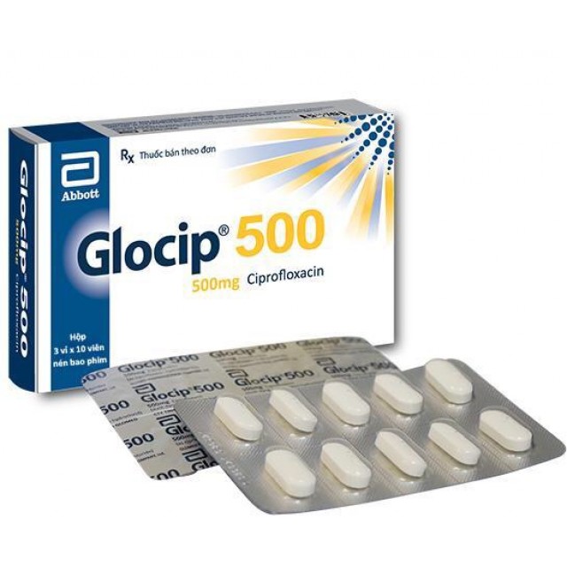 GLOCIP 500 Mg H/30 viên