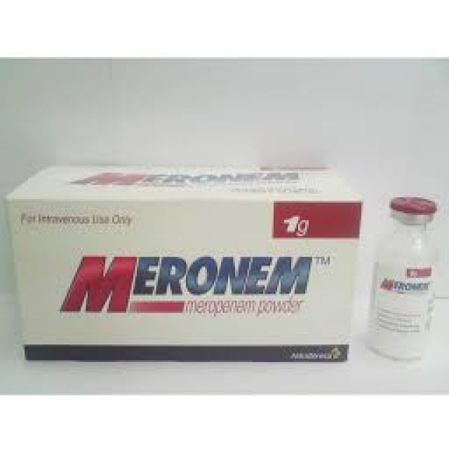 MERONEM Inj 500 mg H/10 lo