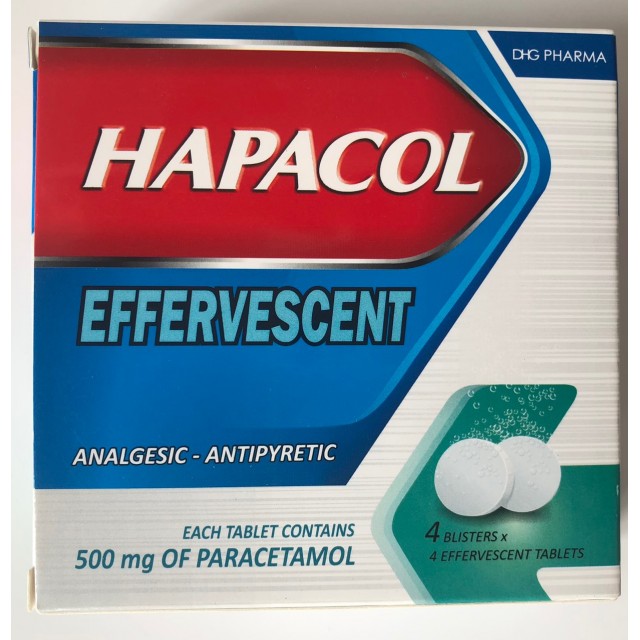 HAPACOL sủi 500 mg H/16 viên 