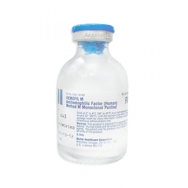 HEMOFIL M 401-800 IU H/1 lọ Thuốc cầm máu