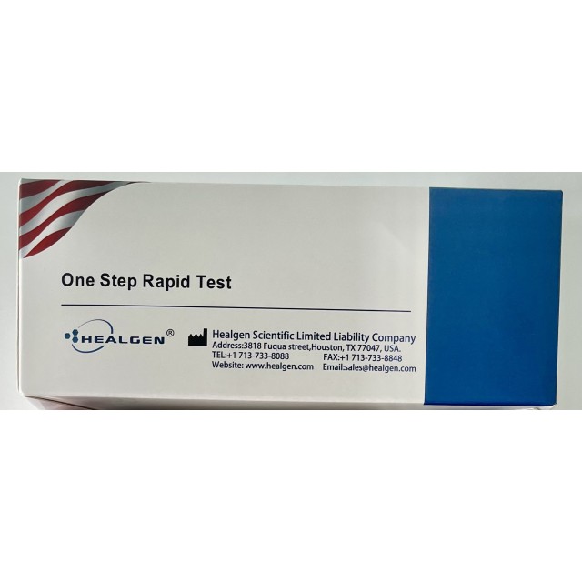 Test HIV (One Step Rapid Test  Healgen H/50 que Test)