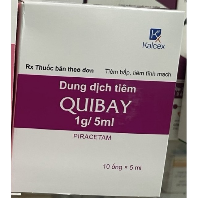 Quibay 1g ( Piracetam 1g) H/10 ống 5ml