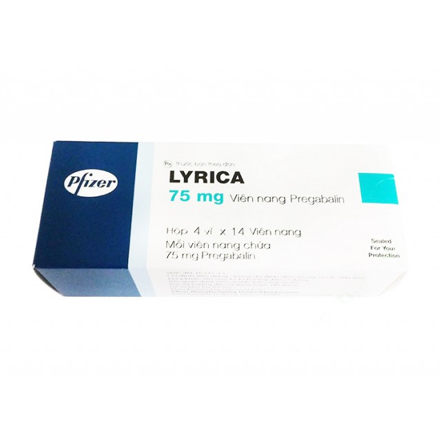 LYRICA 75 H/56 viên ( Pregabalin 75 mg)