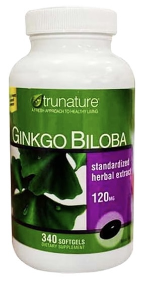 Ginkgo Biloba Trunature H/340 viên (Tăng Cường Tuần Hoàn Não )